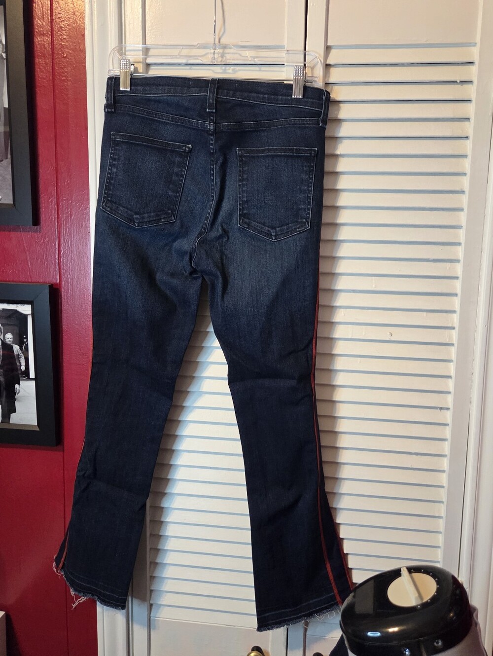 Excellent condition! Veronica Beard Carolyn Baby Boot Jeans Midnight, Size 28 - Picture 9 of 13